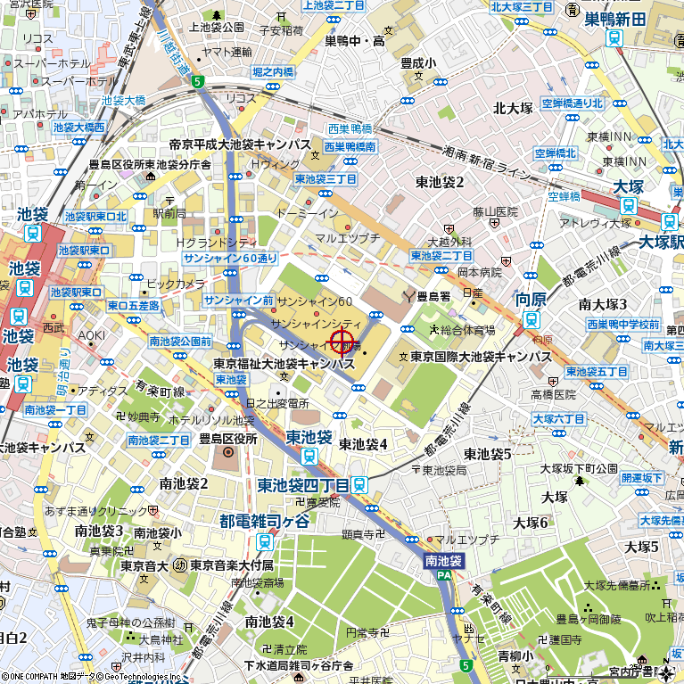 株式会社日立プラントコンストラクション付近の地図